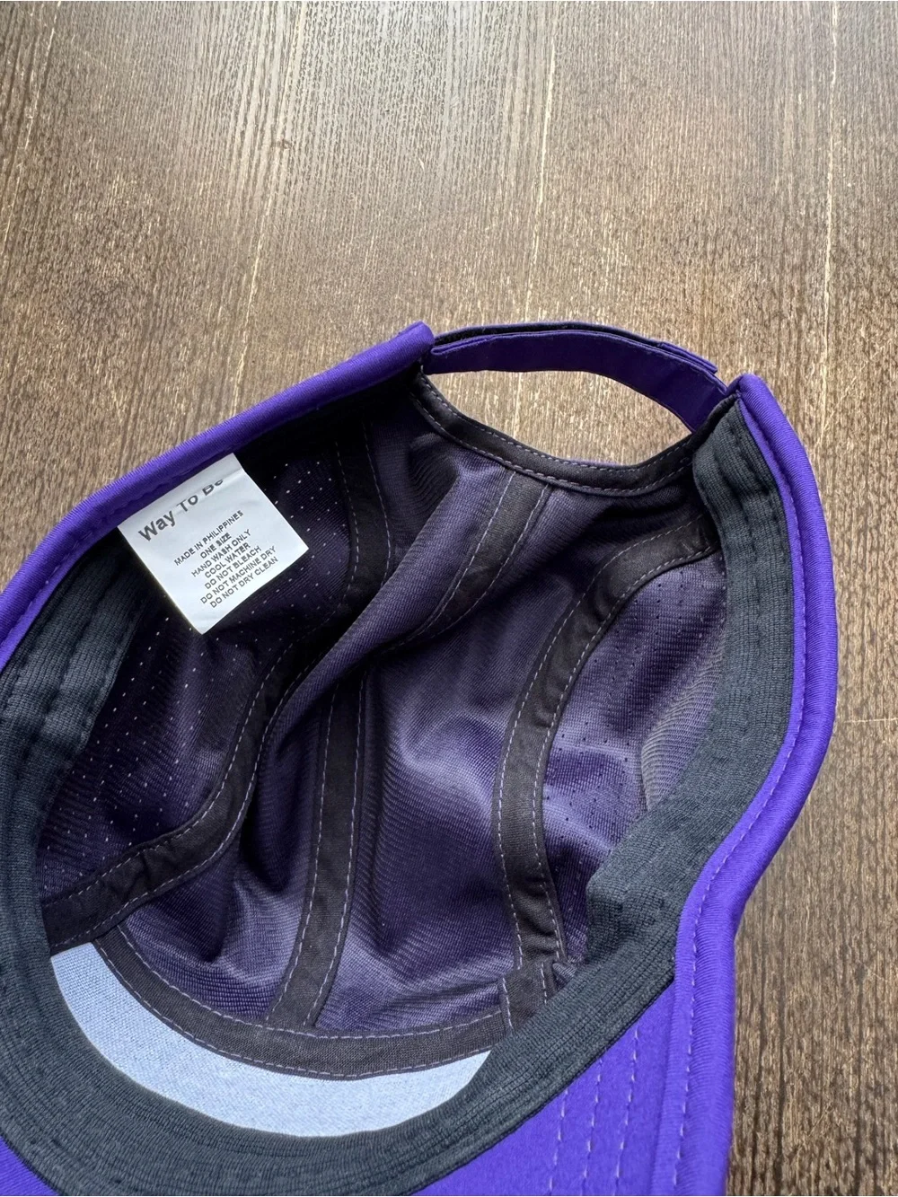 LIX Super Bowl Kids Purple Football Cap with Colorful Logo